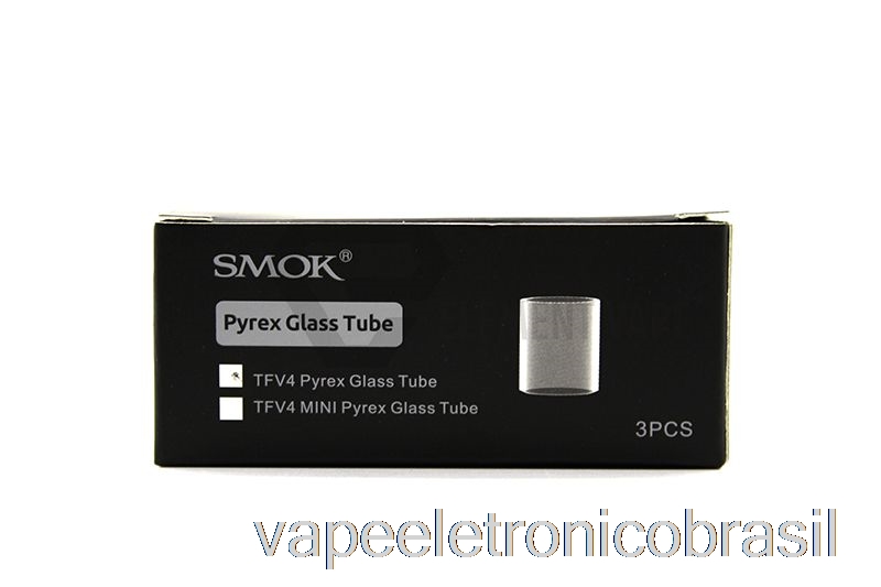 Vape Recarregável Smok Tfv4 Tanque E Mini Tubo De Vidro Pirex Tfv4 Mini Tanque - Tubo De Vidro único